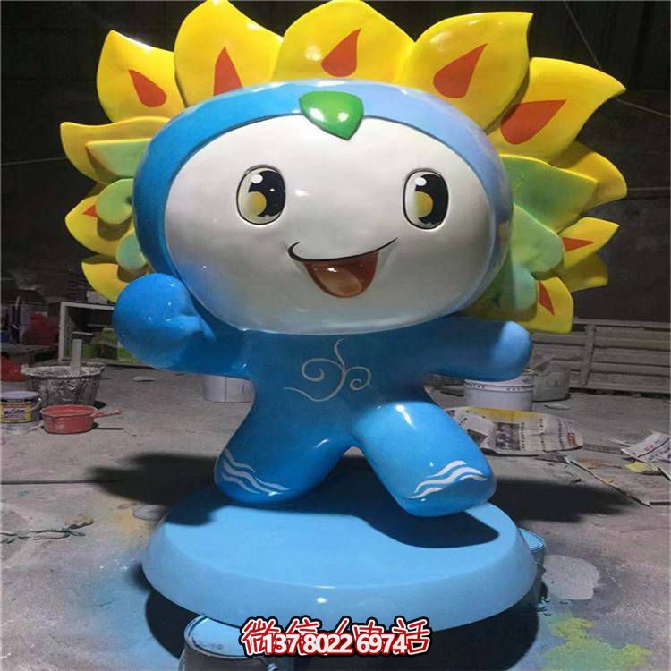玻璃鋼卡通人物雕塑，點(diǎn)亮游樂場的歡樂