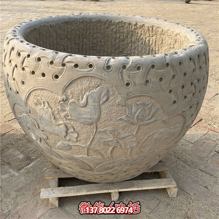 青石古意水缸，讓你融入古典世界