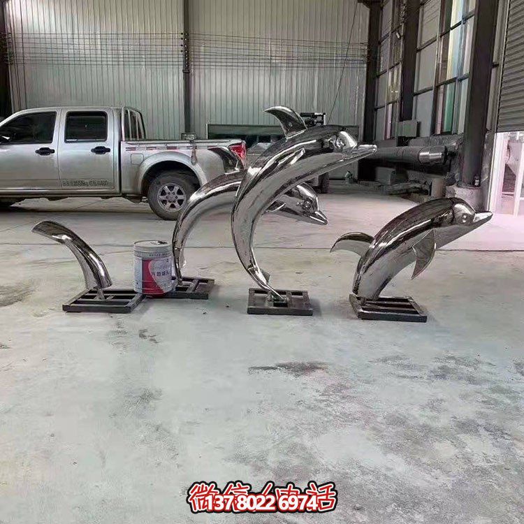 時尚不銹鋼水景擺件，點綴你的精致生活