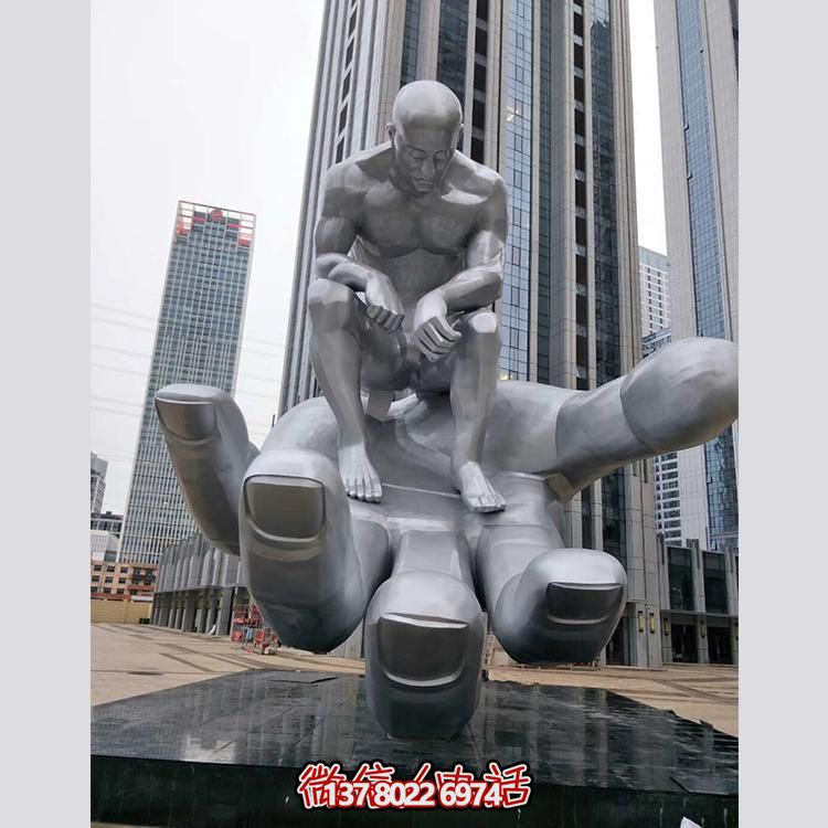 大型不銹鋼創(chuàng)意人物景觀雕塑——鐫刻在商業(yè)街、商業(yè)廣場的精美絕倫