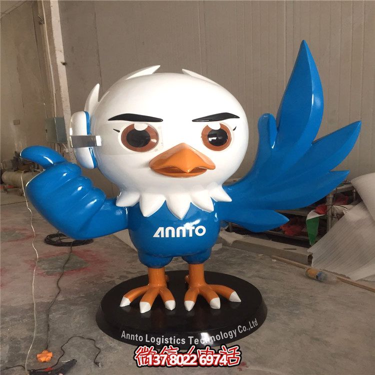 玻璃鋼雕塑豎立的大拇指雞 玻璃鋼雕塑豎立的大拇指雞