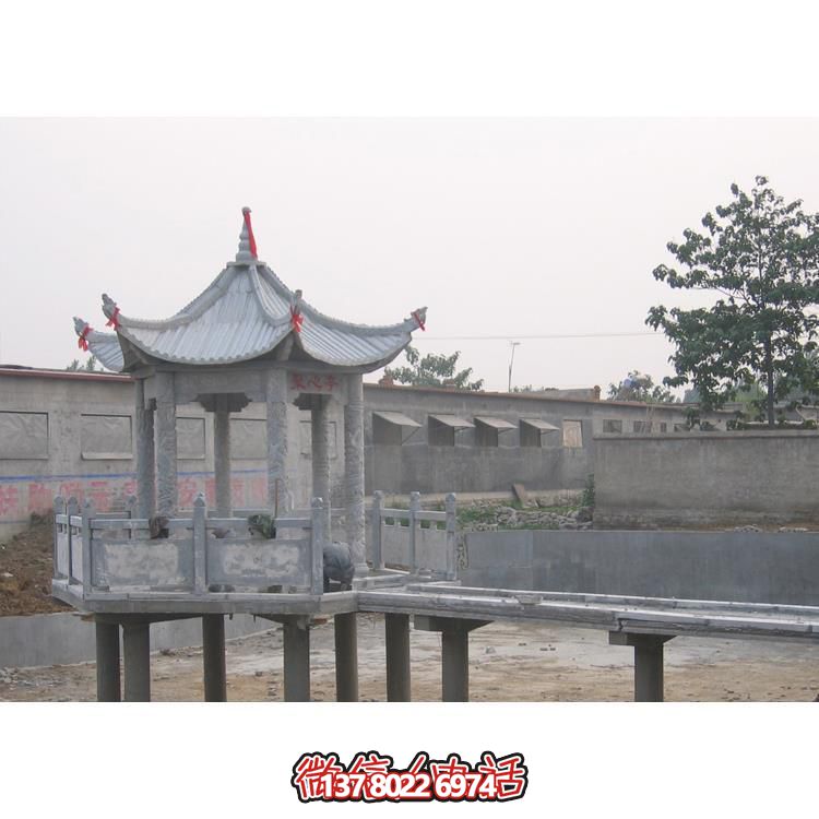 大理石景觀雕塑涼亭，滿足室外休閑需求