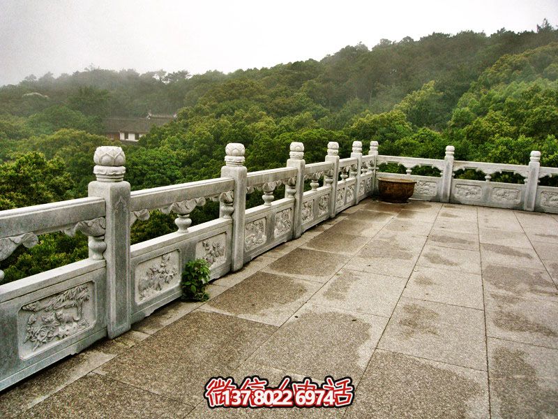 穿越古典，現(xiàn)代與古老相結(jié)合大理宮殿陽臺(tái)戶外石欄桿之旅