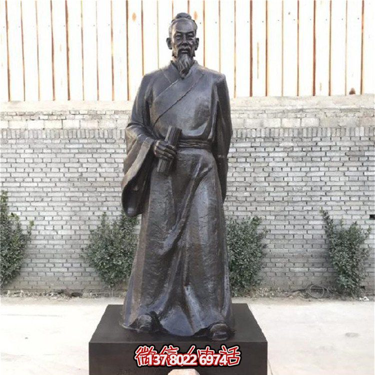 古代人物鑄銅雕塑，讓您感受古代典故的魅力！