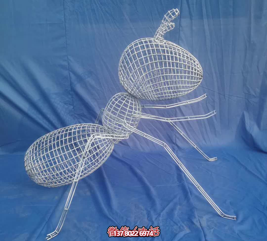 城市花園廣場網(wǎng)格創(chuàng)意不銹鋼螞蟻雕塑 城市花園廣場網(wǎng)格創(chuàng)意不銹鋼螞蟻雕塑