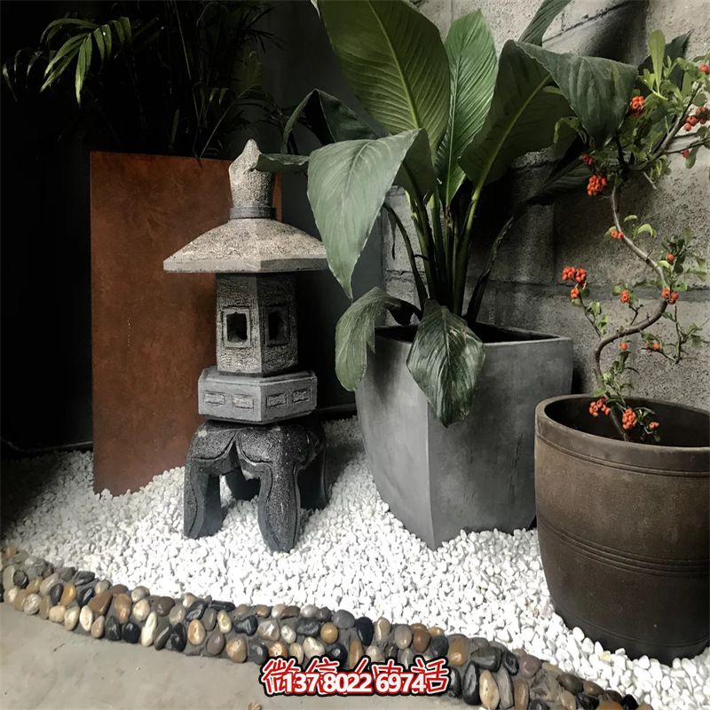 青石石燈籠仿古日式草坪照明石燈庭院擺件 青石石燈籠仿古日式草坪照明石燈庭院擺件