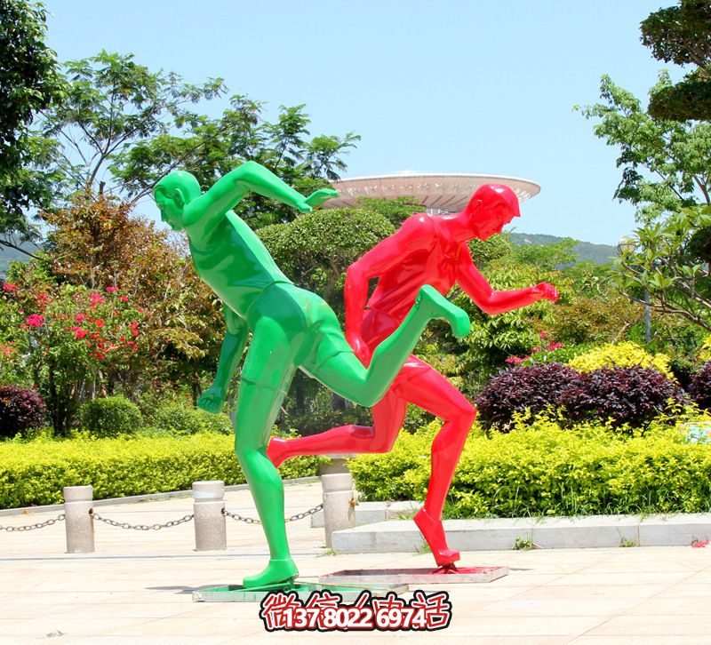 體育廣場(chǎng)跑步打籃球戶外抽象人物玻璃鋼雕塑 體育廣場(chǎng)跑步打籃球戶外抽象人物玻璃鋼雕塑