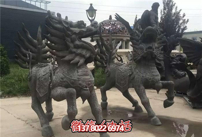 戶外廣場大型景觀裝飾品鎮(zhèn)宅麒麟雕塑 戶外廣場大型景觀裝飾品鎮(zhèn)宅麒麟雕塑