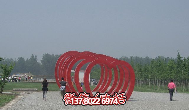 不銹鋼心形拱門(mén)公園景觀雕塑 不銹鋼心形拱門(mén)公園景觀雕塑